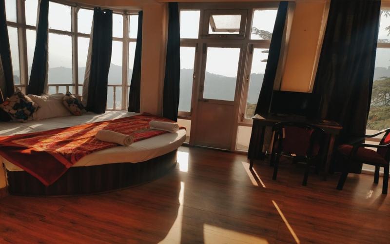 Hotel Le Talbot Simlá Kültér fotó