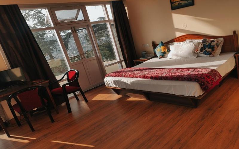 Hotel Le Talbot Simlá Kültér fotó